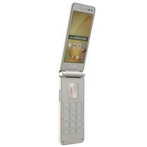 三星 Galaxy Folder（SM-G1600） 金色 双卡全网通4G 翻盖手机(金色 2G+16G)
