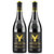 法国罗纳河谷尼姆村庄干红葡萄酒750ml*2瓶
