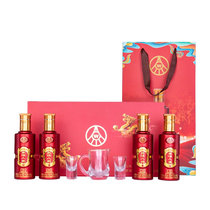 五粮液生态酿酒有限公司 五味人生小酒 二两九 浓香型白酒 45度 145ml*4瓶 礼盒装(整箱)