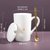 创意十二星座陶瓷马克杯带盖勺男女喝水杯家用情侣咖啡办公茶杯子(天蝎座-带勺带盖)