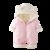 婴儿冬季加绒加厚连体衣外出抱衣男女宝宝新品上市(100cm 红色)