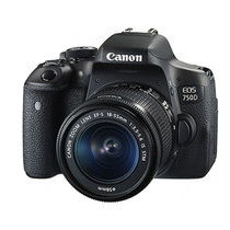 佳能（Canon）EOS 750D （EF-S 18-55mmF3.5-5.6 IS STM）单反相机(黑色 优惠套餐二)