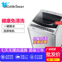 小天鹅(LittleSwan) 8公斤小天鹅波轮洗衣机全自动家用迷你小型脱水带甩干 TB80V20 智利灰(灰色 8公斤)