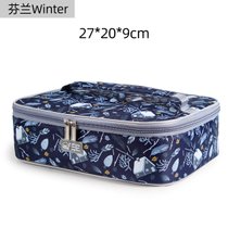 饭盒袋午餐铝箔加厚手拎便当包饭盒学生便当盒帆布保温带饭的手提