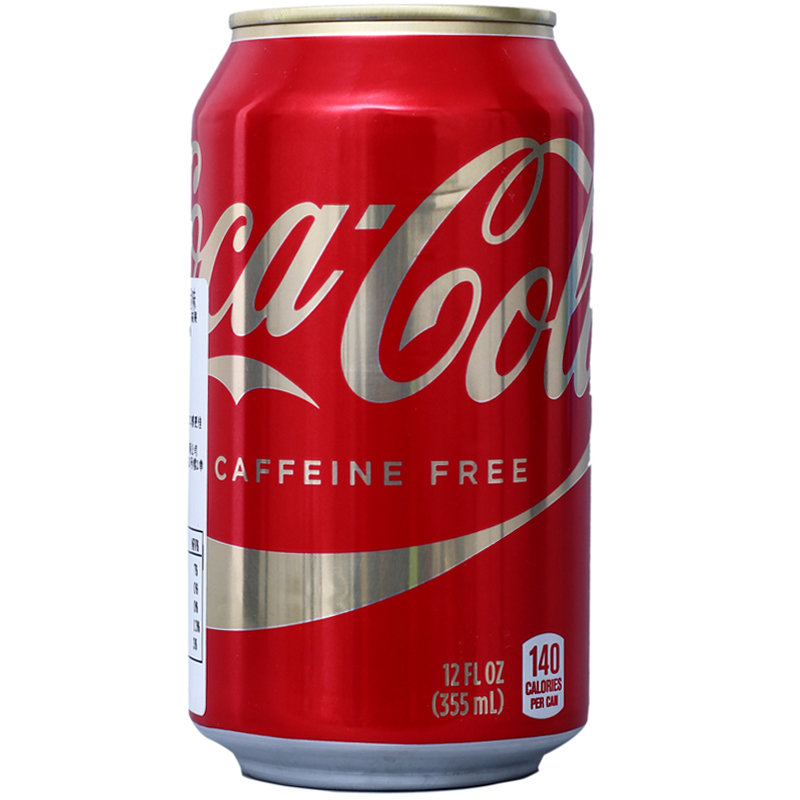 饮用水美国进口汽水可口可乐无咖啡因味355ml返回商品页