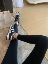 杨杨yangruoyu黑色高弹打底裤显瘦鲨鱼裤小脚铅笔裤紧身居家裤子(黑色 XL)