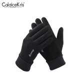CaldiceKris （中国CK）男士秋冬保暖运动骑行手套CK-G1023(黑色 均码)