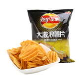 乐事 大波浪薯片（香脆烤鸡翅味） 145g/袋