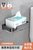 卫生间厕纸盒厕所浴室壁挂抽纸盒置物架免打孔纸巾盒纸巾架卷纸架(黑色--单层)