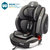沃尔卡儿童安全座椅加强型侧护安全座椅9个月-12岁可配ISOFIX麒麟座3C认证感恩回馈(银灰色)