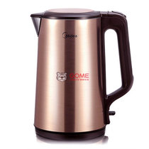 美的（Midea）WHP1702b 电热水壶（1.7L大容量 85度智能保温 双层防烫  防溢 食品级不锈钢无缝内胆）