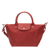 Longchamp女士单肩包红色 L1512598-545帆布红色 时尚百搭