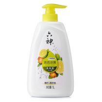 六神沐浴露（青柠+佛手柑）深层洁净清凉护肤1000ml 清透凉爽
