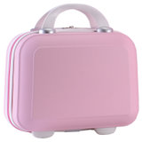 苏克斯可爱女神化妆包收纳包女士便携旅行化妆箱(粉色)