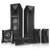 JBL STUDIO 590BK主音箱系列木质/HIFI/烧级/高保真家庭影院组合套装（黑色）