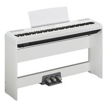 雅马哈（YAMAHA）P115B P115WH 数码雅马哈电子钢琴 88键 重锤 P105升级款(白色 白色琴头+三踏板+木架)