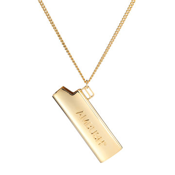 ambush男士金色打火机项链12112093-gold 时尚百搭