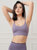LDB夏季运动内衣女防震美背健身文胸吊带瑜伽背心带胸垫(L 紫色)