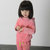 女童运动套装春秋韩版 儿童男女童运动套装 女童天鹅绒套装春秋(100)
