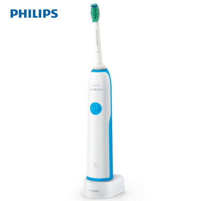 飞利浦（PHILIPS）HX3216/13 电动牙刷 声波震动牙刷 动感湖蓝