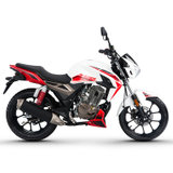 启典KIDEN摩托车 升级版KD150-H 单缸风冷150cc骑式车(珍珠白标准款)