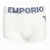 阿玛尼男式内裤 Emporio Armani/EA系列 男士单条平角内裤 90035(白色 XL)