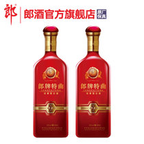 【酒厂自营】郎酒郎牌特曲鉴赏12 42度浓香型白酒500ml X2瓶(1 双支)