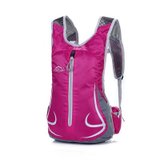 力开力朗户外休闲男女双肩包水袋包自行车骑行包背包L437(紫粉色)
