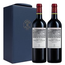 拉菲凯萨天堂古堡珍酿源自拉菲罗斯柴尔德波尔多红葡萄酒 750ml*2 蓝礼盒装