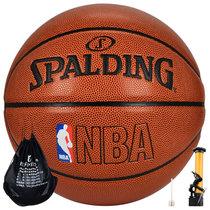 SPALDING/斯伯丁篮球NBA蓝球74-601Y原64-287室内外水泥地七号标准耐磨比赛球