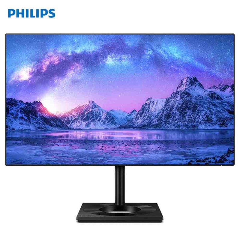 飞利浦27英寸原厂lgdips4k屏hdr400typec接口65w反向充电旋转升降电脑