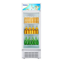 海尔(Haier)SC-242(商流) 240升商用立式单门直冷冷藏冰箱展示冷柜啤酒饮料冰柜（白色）