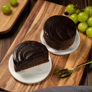 沈哥哥无蔗糖冰山熔岩蛋糕纯可可脂巧克力甜品网红生酮零食下午茶