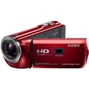 索尼（SONY）投影系列HDR-PJ390E数码摄像机（红色）支持外接投影 自动风燥减弱 239万像素 3英寸屏 30倍光学变焦 32G内存 光学防抖