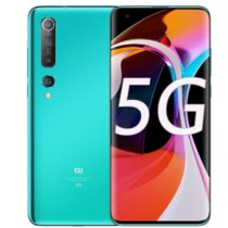 小米10 双模5G 骁龙865 新一代 LPDDR5内存 1亿像素8K电影相机 对称式立体声 拍照智能新品游戏手机(冰海蓝)