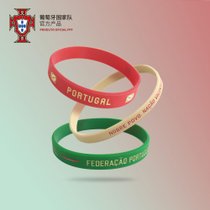 葡萄牙国家队官方商品丨欧洲杯新款硅胶运动手环 球衣腕带C罗手链(三只套装（红绿黄）)