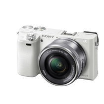索尼（SONY） ILCE-6000L 微单相机 （16-50MM镜头  a6000/@6000L）(白色 官方标配)