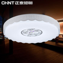 正泰照明 LED吸顶灯 客厅卧室房间灯现代简约温馨浪漫灯具灯饰(22W正白光)