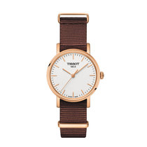 天梭(TISSOT)手表 新款 魅时系列 经典超薄石英商务风女士手表 天梭 女士手表(T109.210.37.031.00)