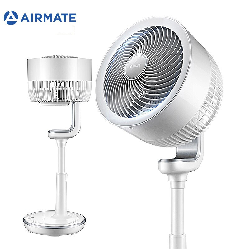 艾美特（Airmate）白天鹅空气循环扇变频节能低噪落地扇遥控电风扇CA23-RD1白色/CA23-RD2黑色空气循环扇(白色)