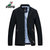 FORTEI富铤 夹克男士短款外套针织棒球领时尚休闲男装(黑色 190)