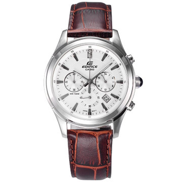 卡西欧 efr-517l-1a efr-517l-7a石英机芯efr-517系列皮带男表(efr