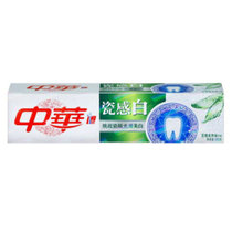 中华瓷感白花香龙井味牙膏