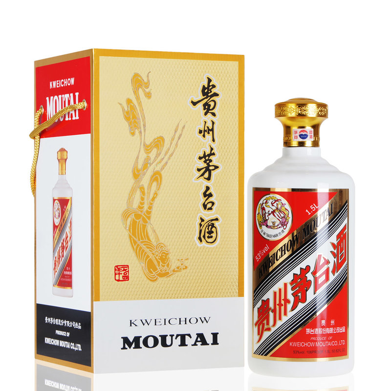 白酒购酒网贵州茅台酒飞天茅台53度1500ml礼盒装酱香型高度白酒酒水