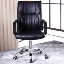 云艳YY-LCL805 电脑椅 家用座椅 职员转椅 会议椅 人体工学椅 皮椅子休闲椅(默认 默认)