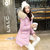 Mistletoe棉衣女中长韩版修身棉服加厚新款棉袄C1185B(紫色 XXL)
