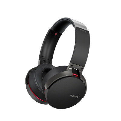 Sony/索尼 MDR-XB950B1头戴式无线蓝牙耳机立体声强劲重低音耳麦(红色)