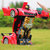 超大感应变形遥控汽车金刚机器人充电动无线遥控车儿童玩具车男孩(玫瑰红 一个机身一块电池)