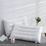 悦洁枕头全棉定型枕舒适成人单双人枕芯单只装纯白色LP(默认)