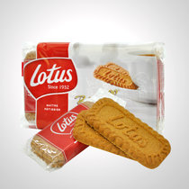 比利时进口lotus和情缤咖时焦糖饼干124g独立包装 酥性糕点零食